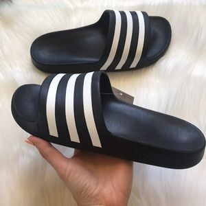 WOMENS ADIDAS POOL SLIDES SANDALS